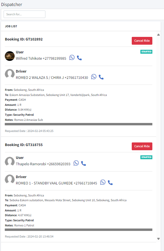 Active Jobs
